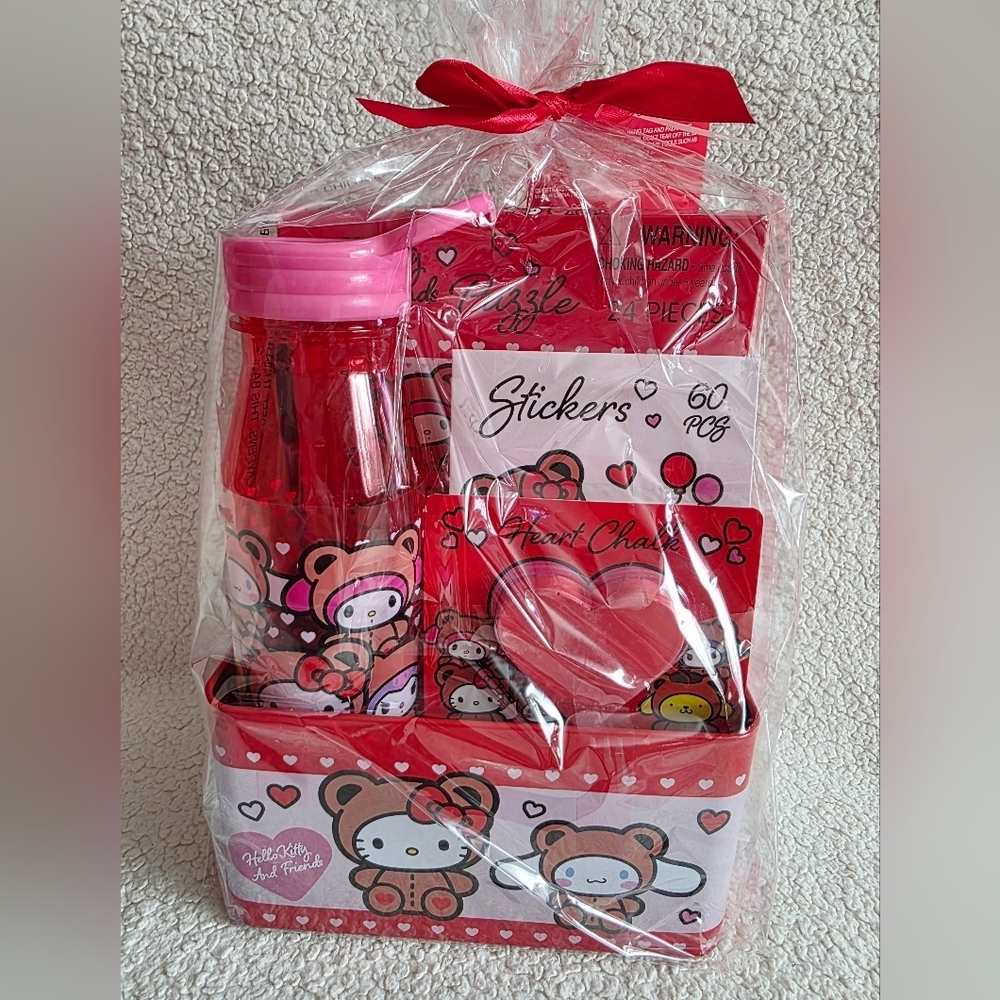 Hello Kitty and Friends Tin Gift Set Valentine's Day Easter Graduation Birthday